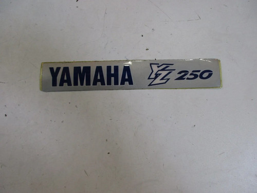 Yamaha 250 aufkleber - yz,