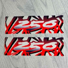 SUZUKI RM 250 Logo Motorrad